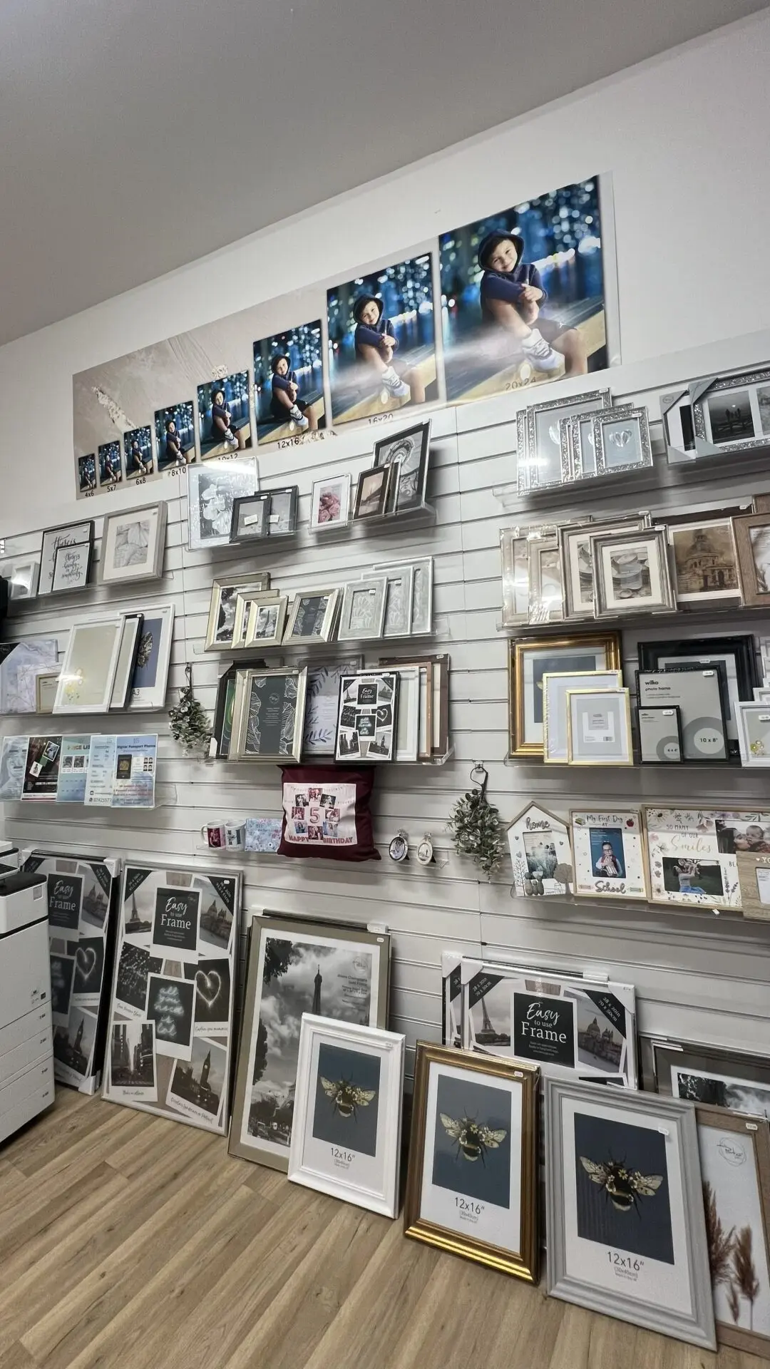High-quality photo frames and professional photo printing services in Walthamstow E17