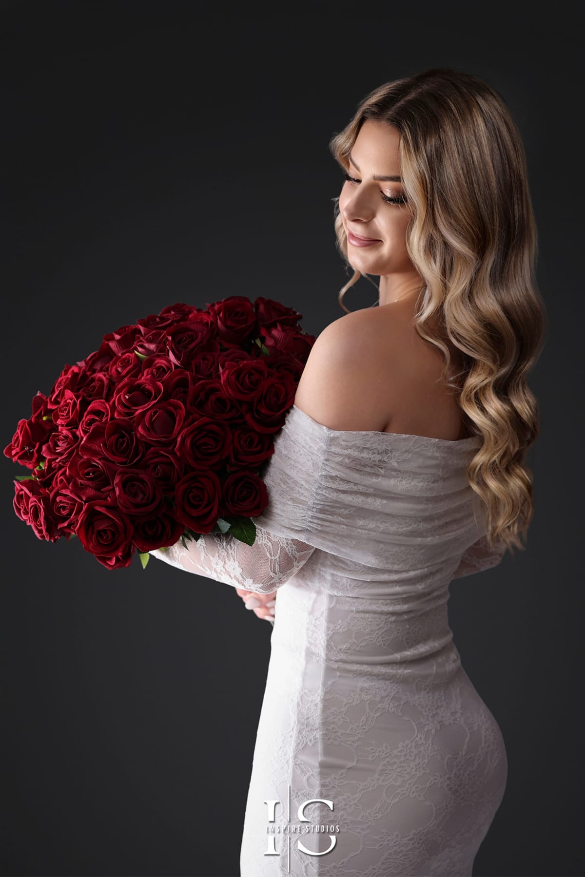 Creative 20th birthday photoshoot ideas in London studio with fun props and lighting