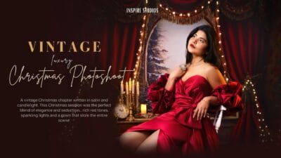 Luxury Christmas Photoshoot London