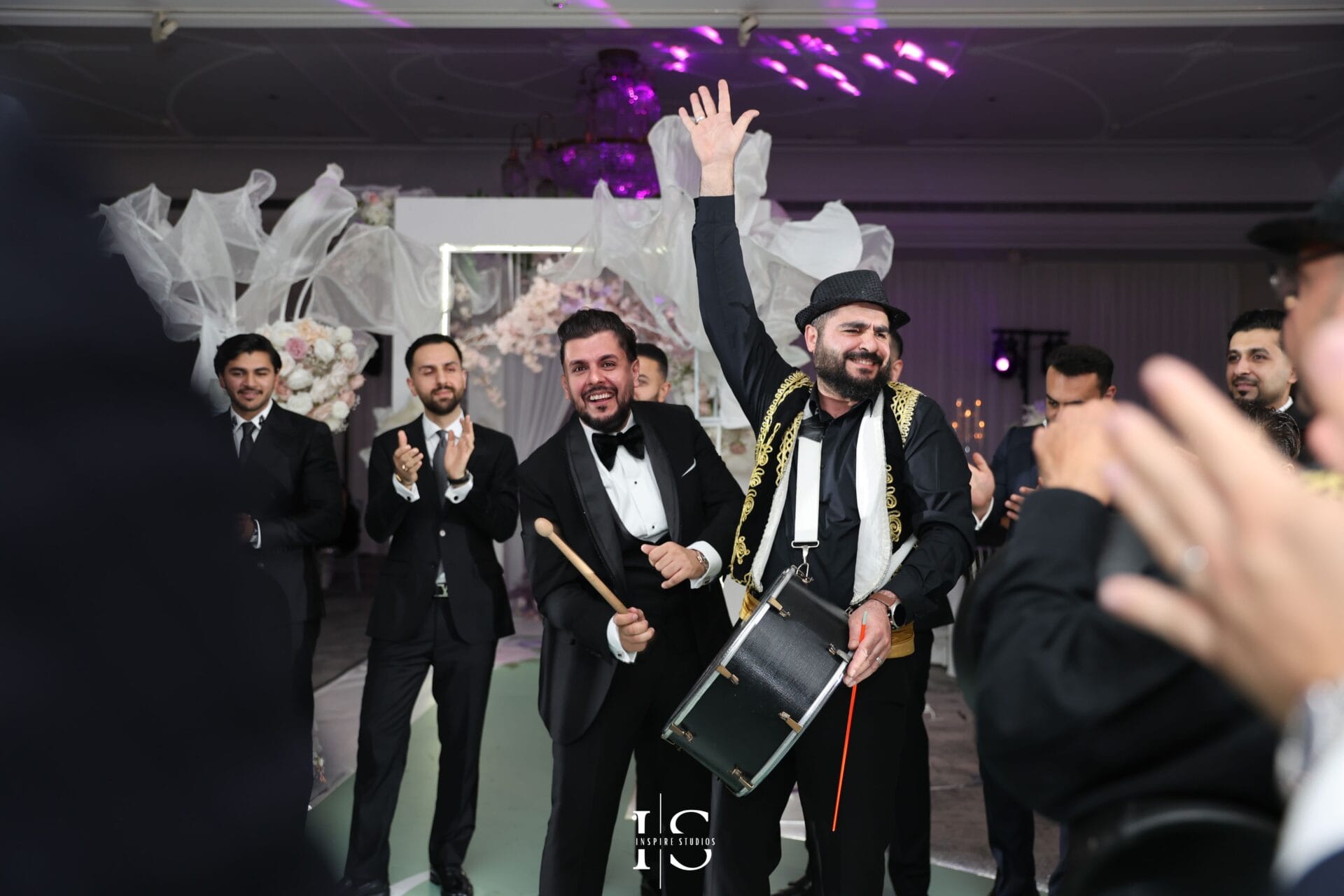 Luxury wedding photography at Marriott Hotel Grosvenor London capturing elegant couple portraits and refined venue details.