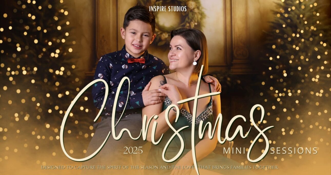 Mother & Son Christmas Photoshoots London