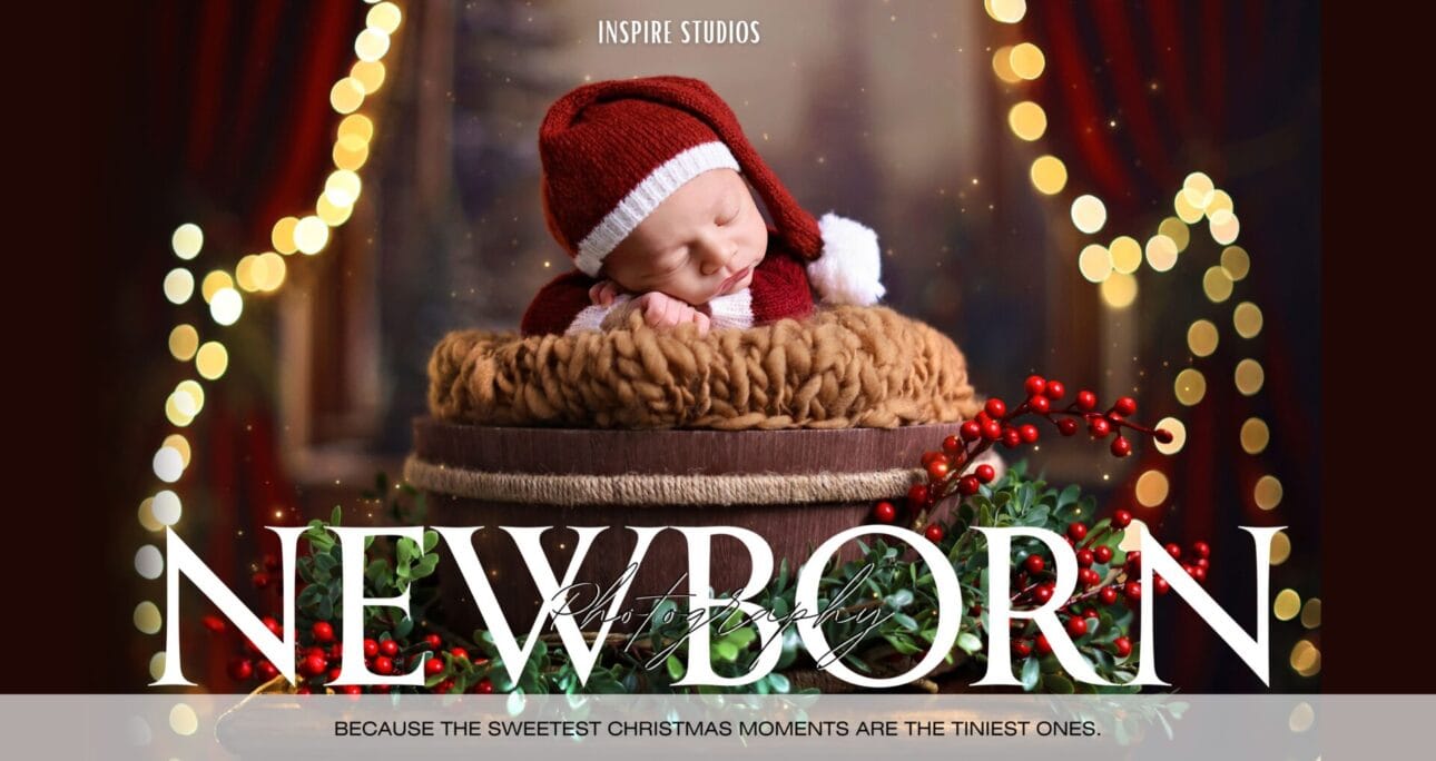 Newborn Christmas Photoshoot