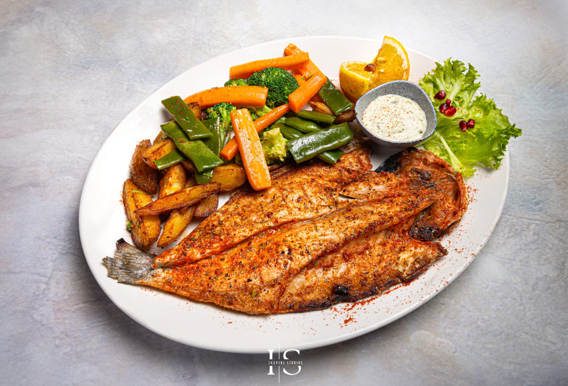 Professional food photography in London for gourmet dishes