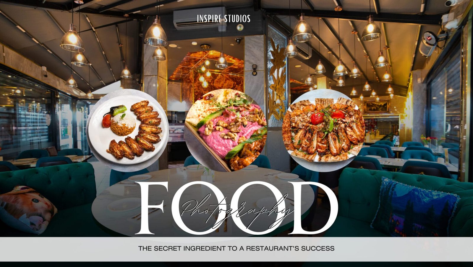 Turkish restaurant commercial food photography in London showcasing authentic cuisine and dishes