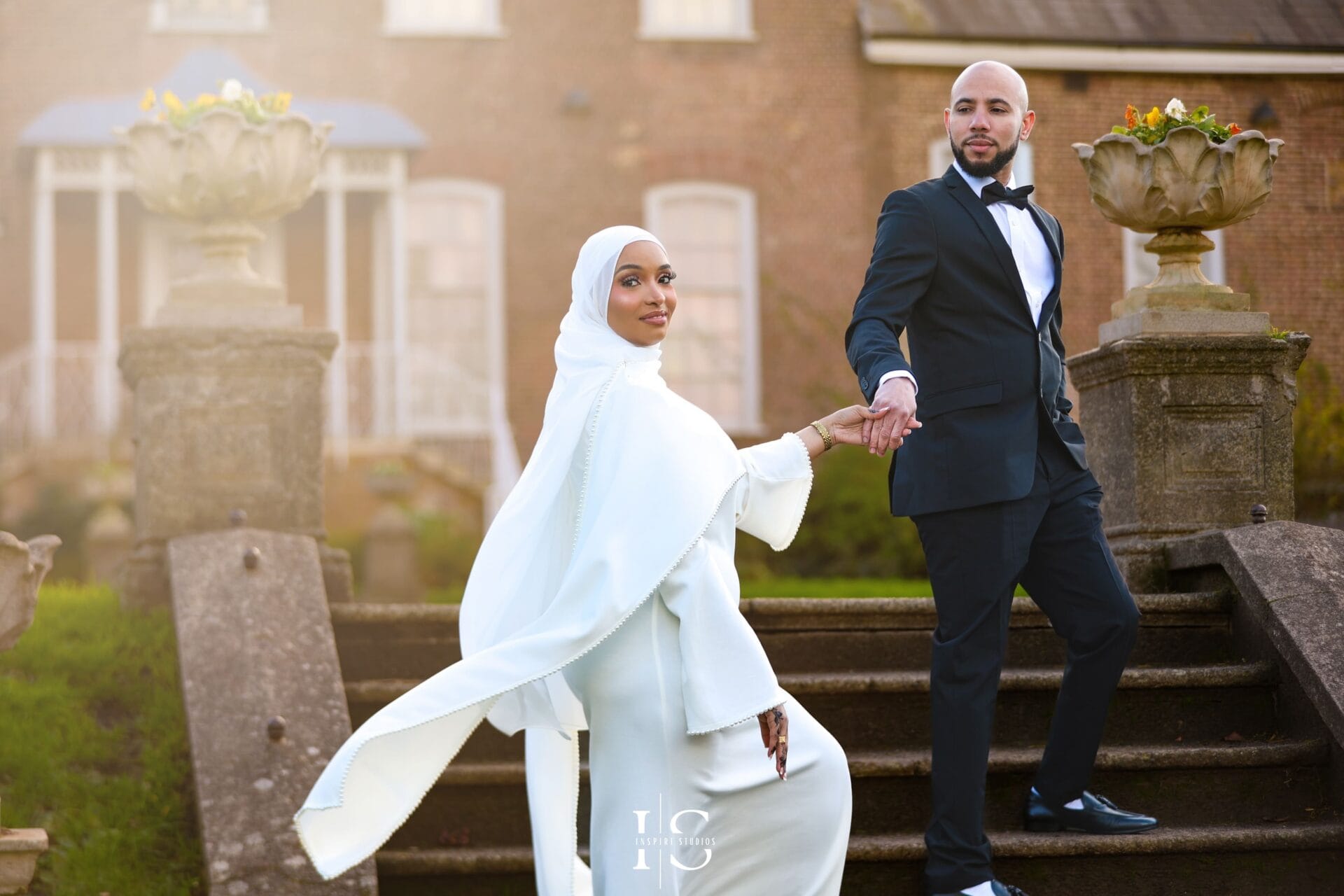 Candid outdoor photoshoot at Lloyd Park London capturing natural moments