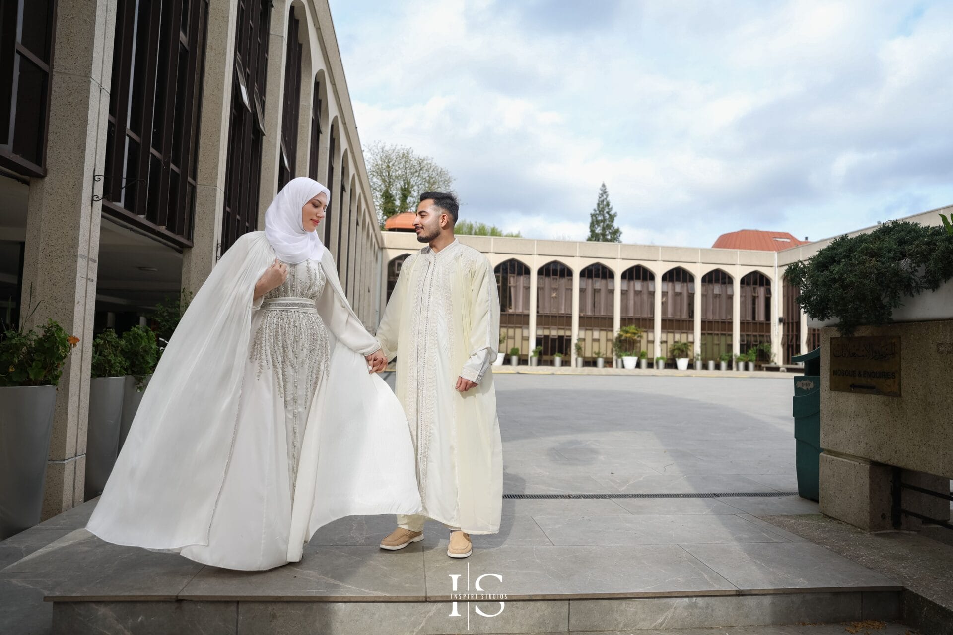 Documentary style Nikkah wedding photography Central London Mosque London