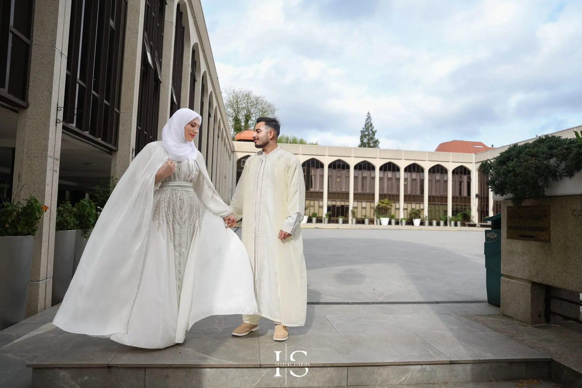 Documentary style Nikkah wedding photography Central London Mosque London