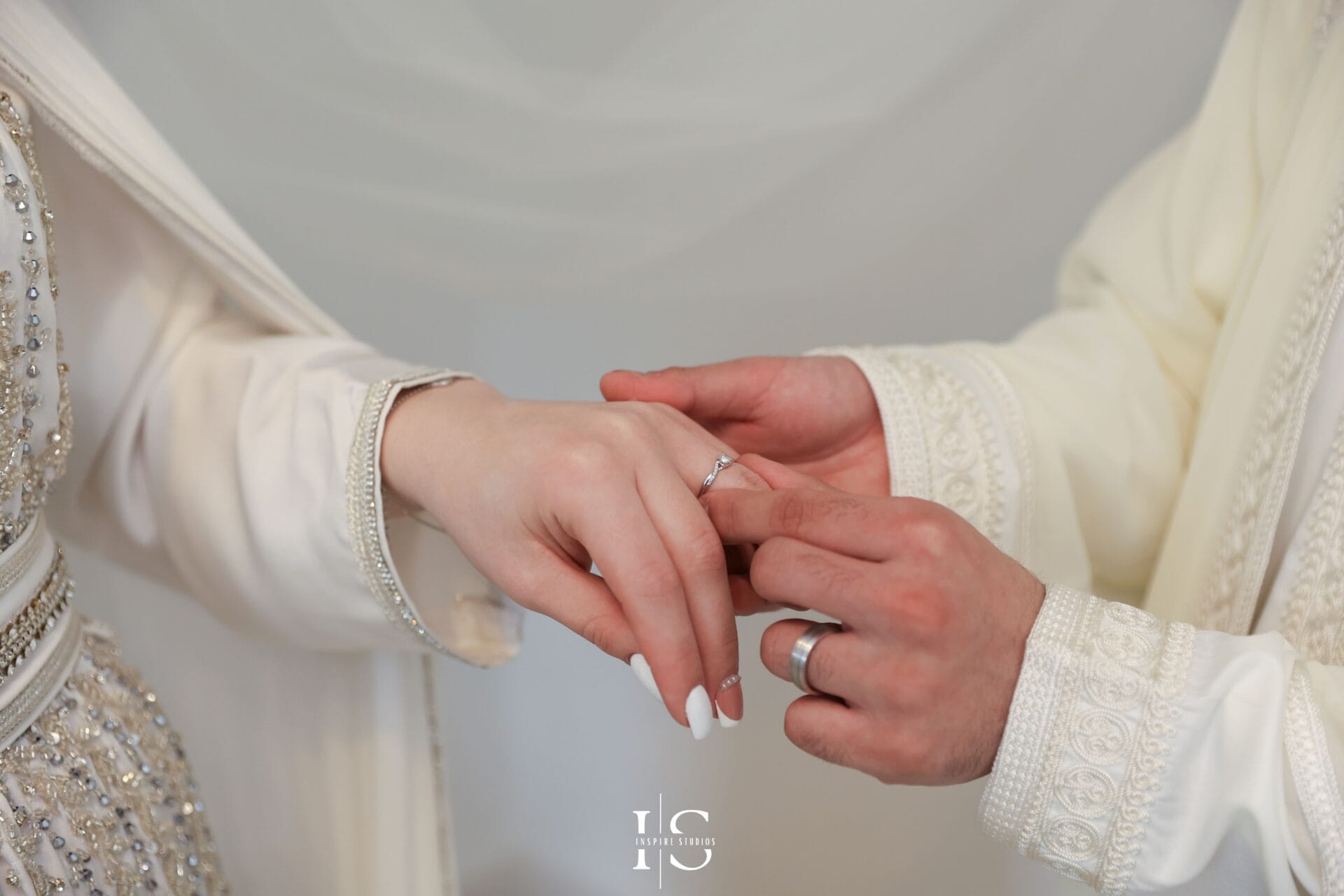 London mosque Nikkah photographer Inspire Studios capturing ceremony moments