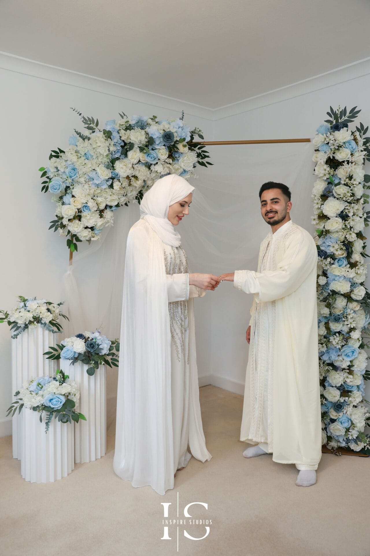 London Nikkah wedding coverage by female photographer ceremony and portraits