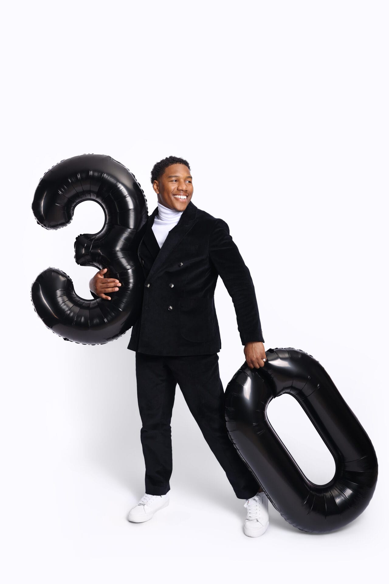 Men's birthday portraits photoshoot