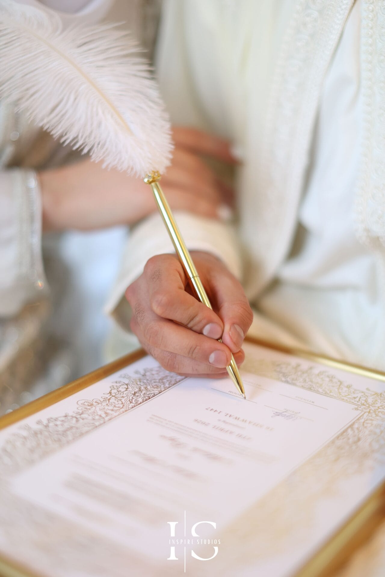 Nikkah wedding photography Central London Mosque London ceremony and portraits