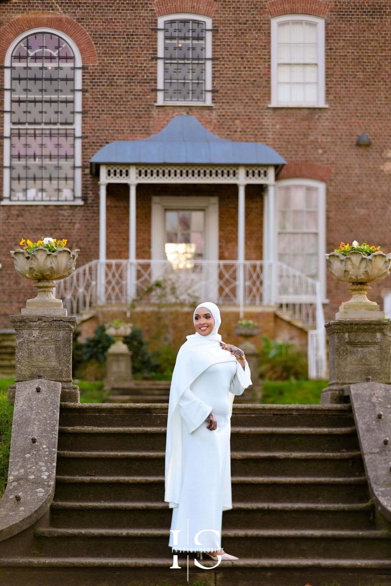Photographer at Lloyd Park Walthamstow London capturing outdoor portraits