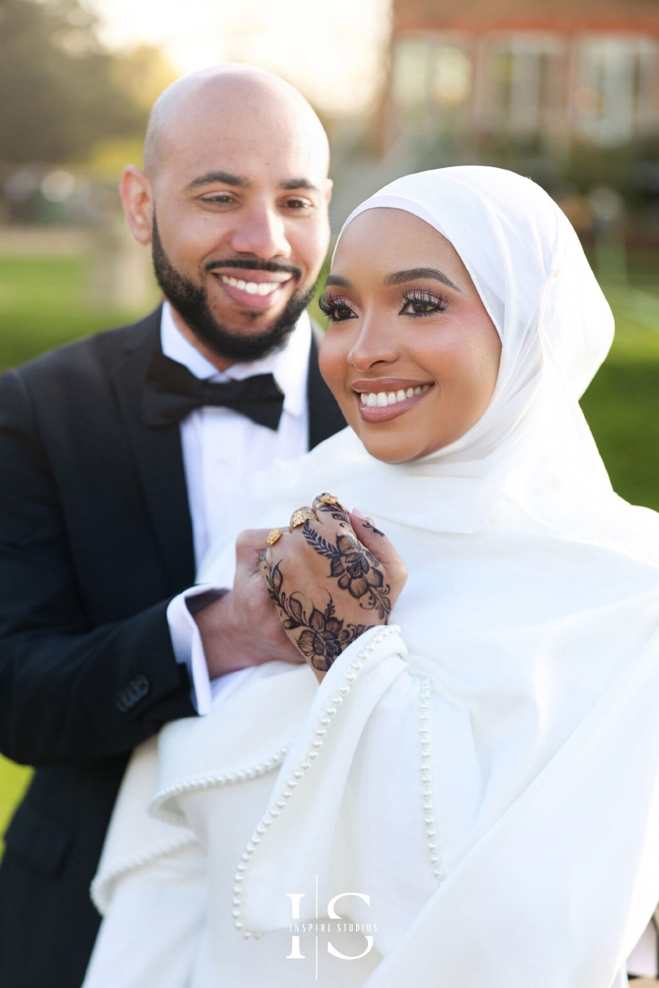 Outdoor photoshoot in Walthamstow park at Lloyd Park London