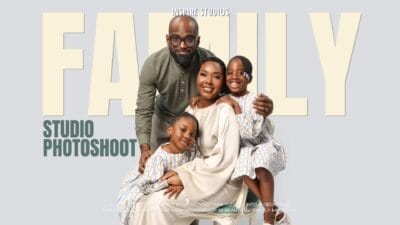 10th Anniversary Studio Family Photoshoot