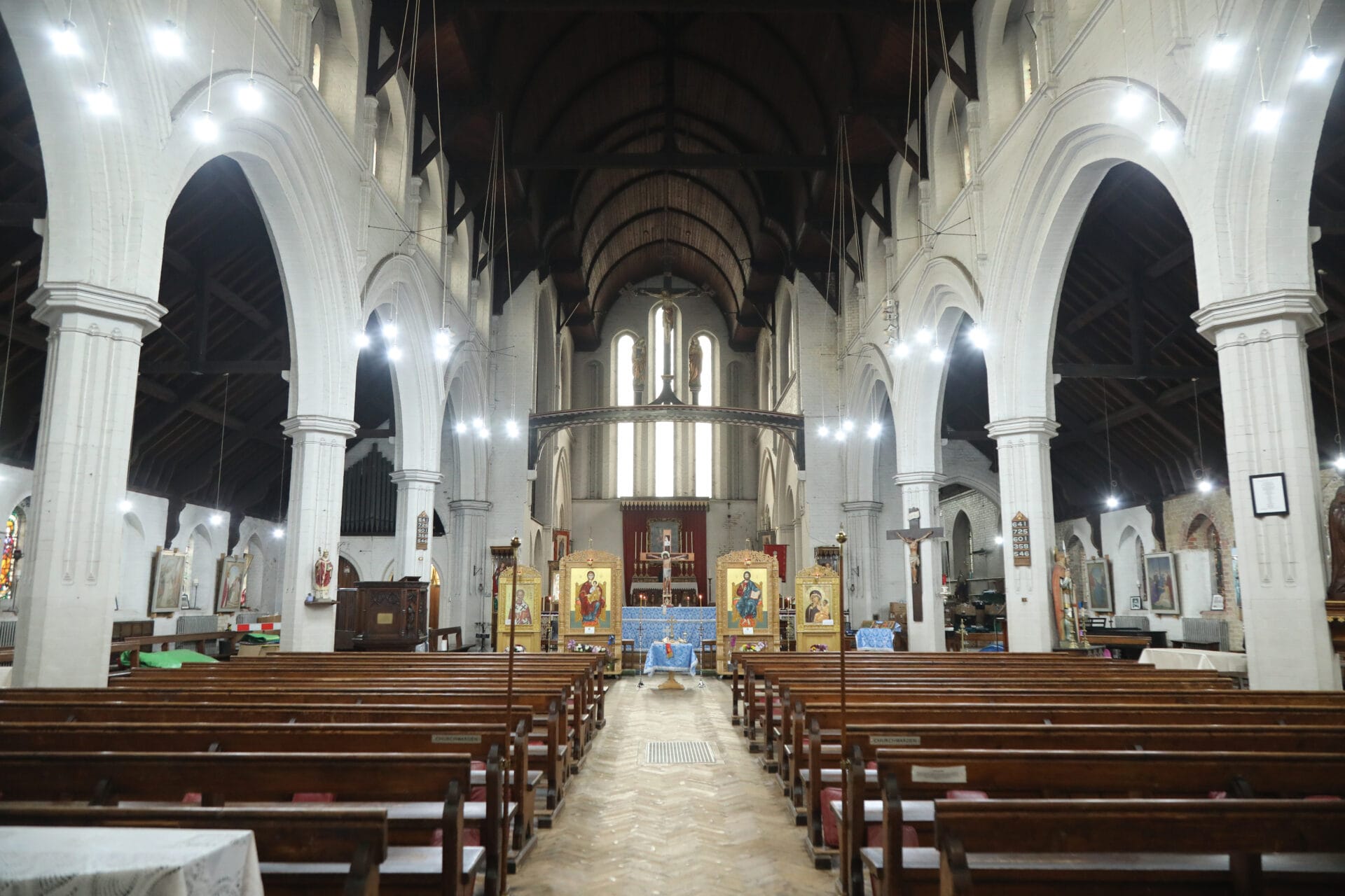 Christening photography at St Margaret and St Columba Church in Leytonstone, London