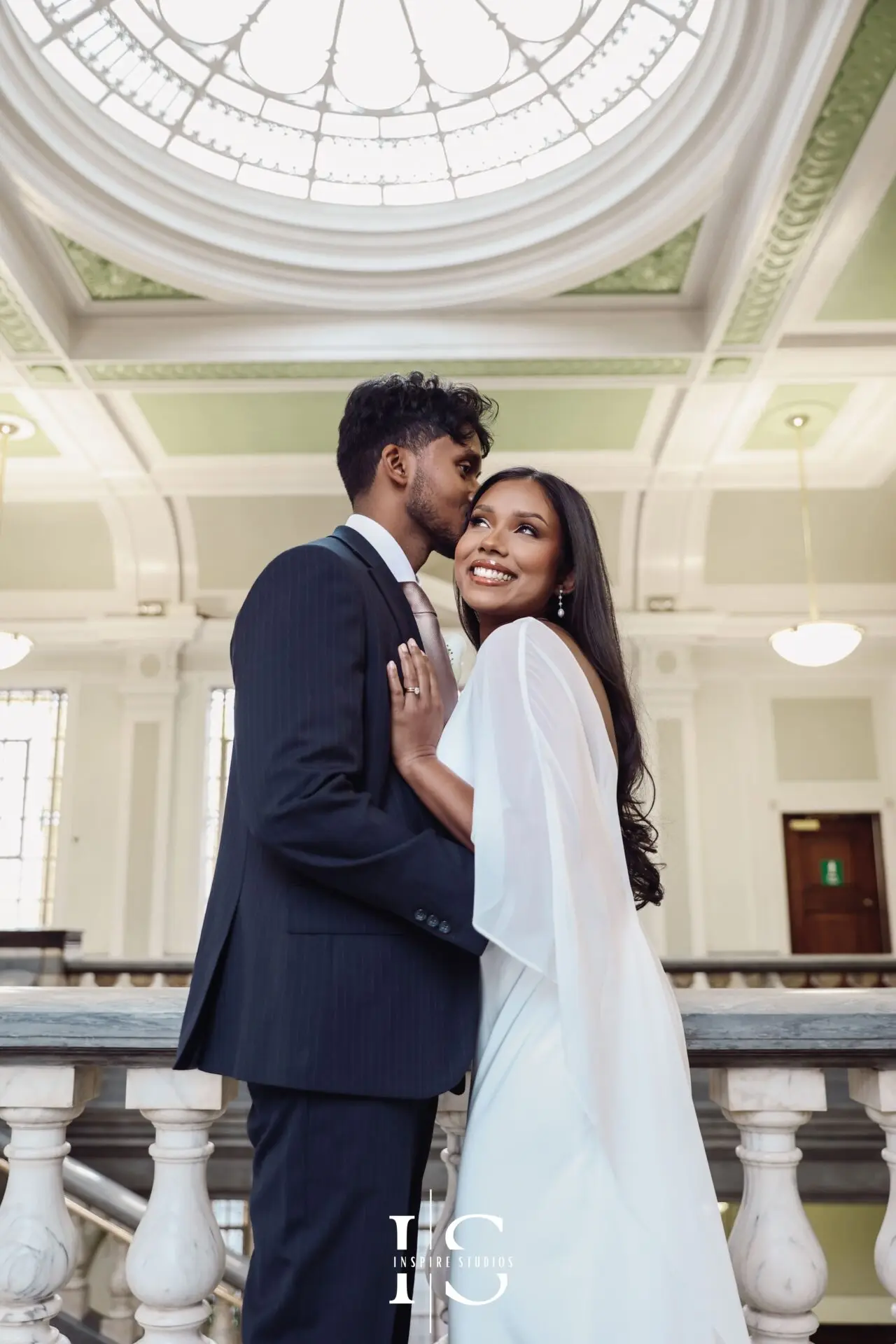 Wedding ceremony in Islington London photographed by female photographer
