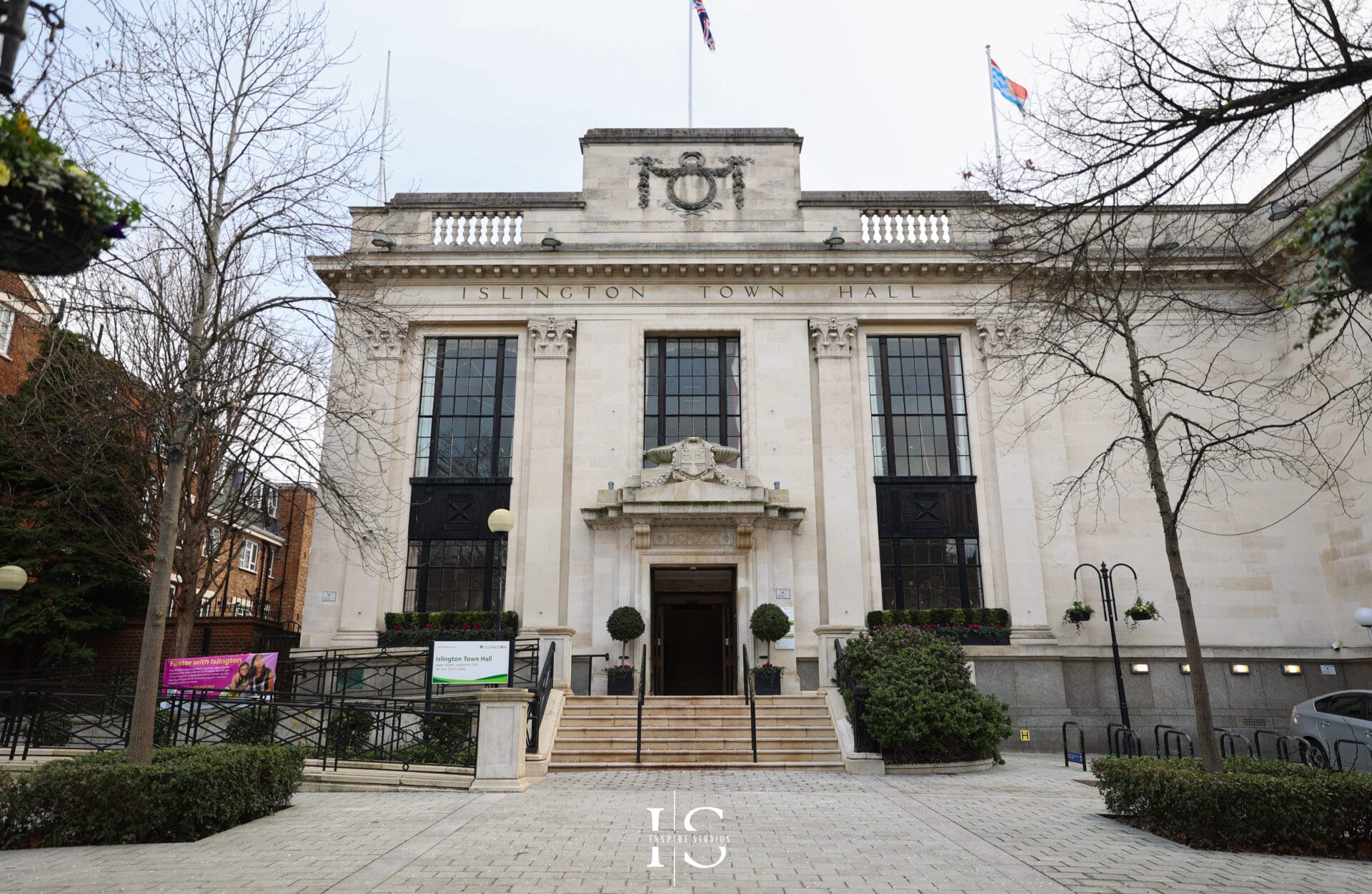 Couple moments captured at Islington Town Hall wedding London natural style