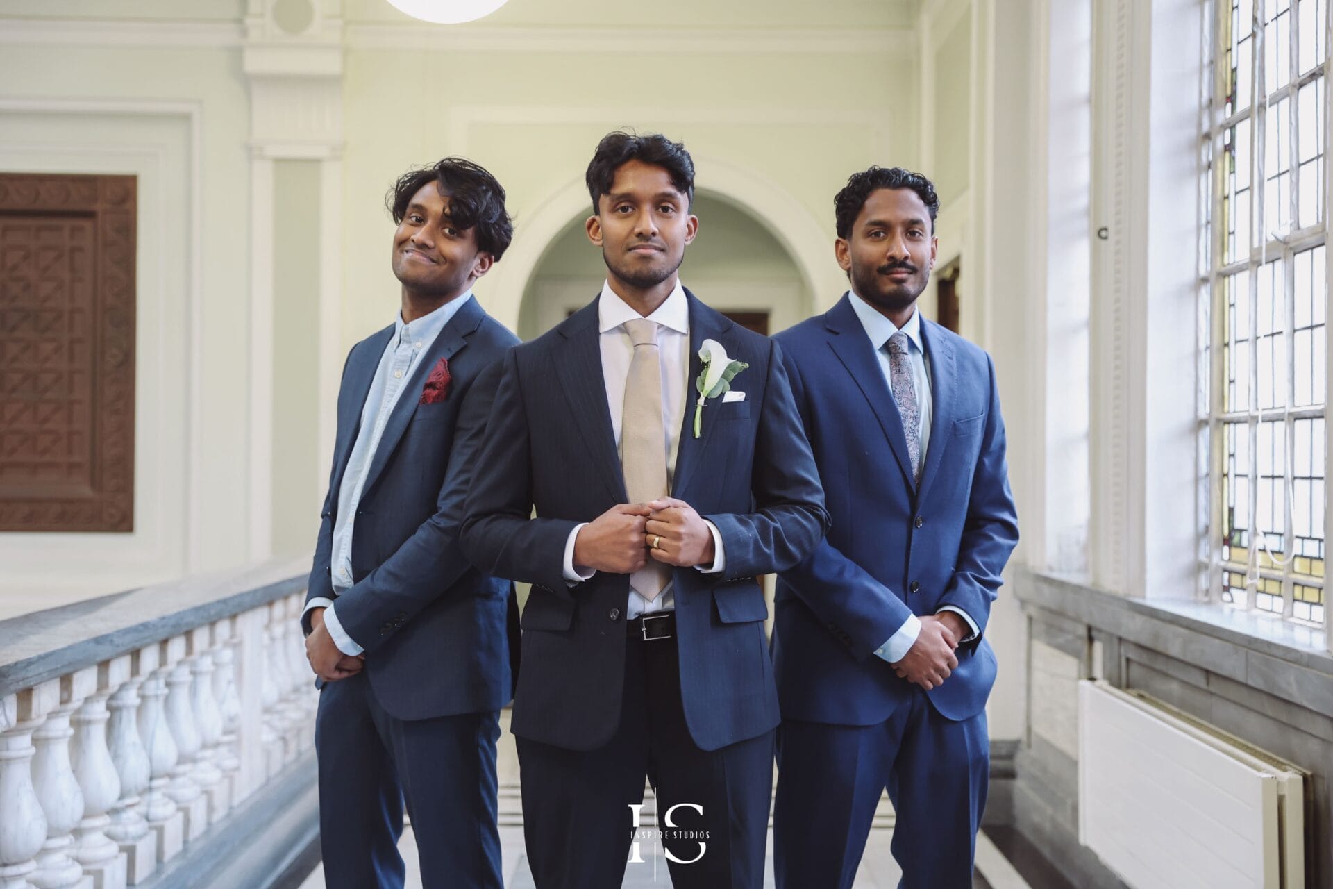Wedding couple telling their love story through candid photography in Islington London