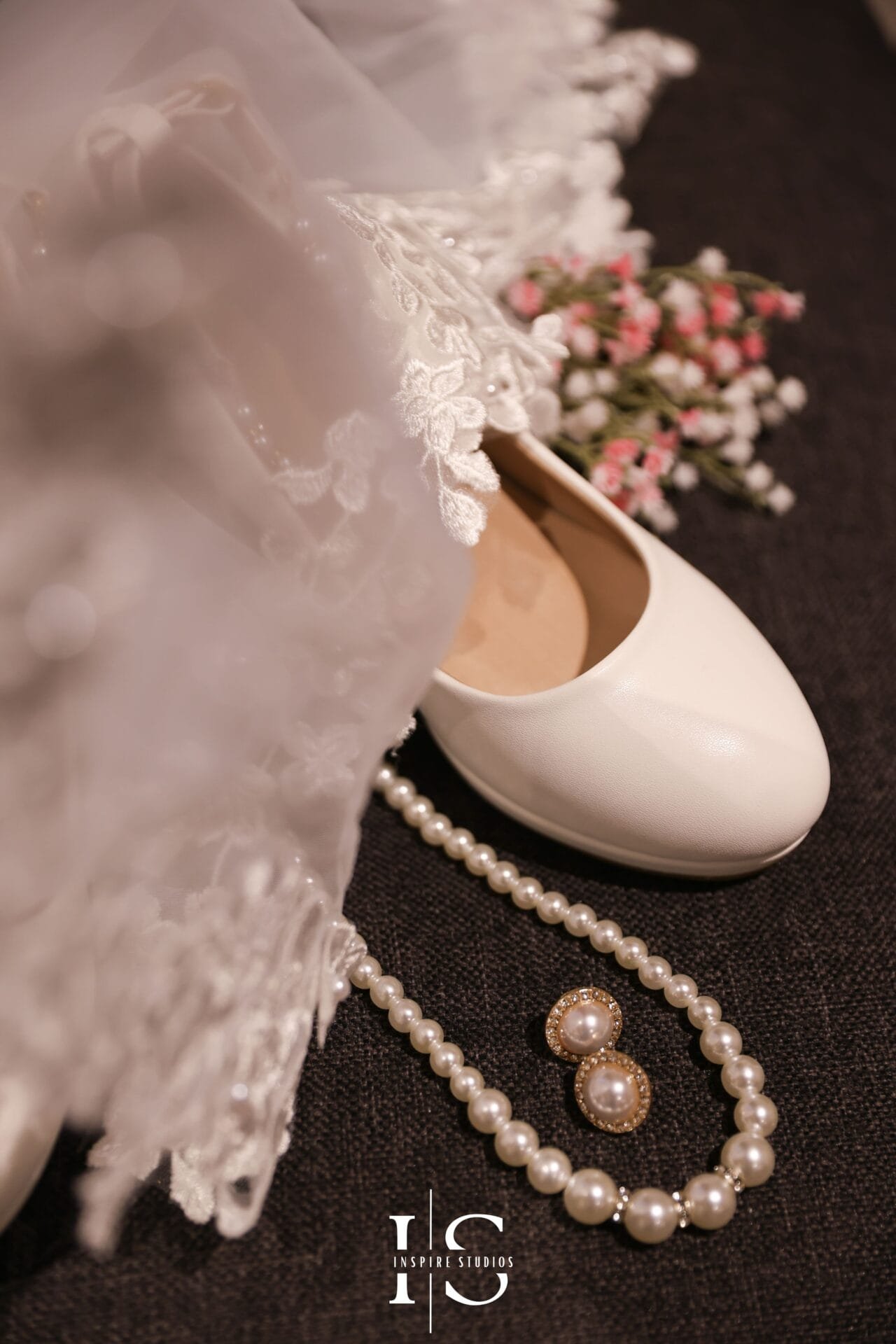 Natural portrait of a Filipino bride getting ready before her civil wedding ceremony at Danson House.