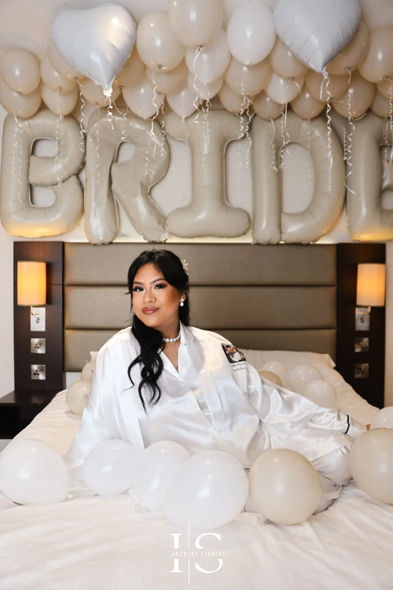 Filipino bride during her wedding preparations photographed by a female wedding photographer in Bexley.