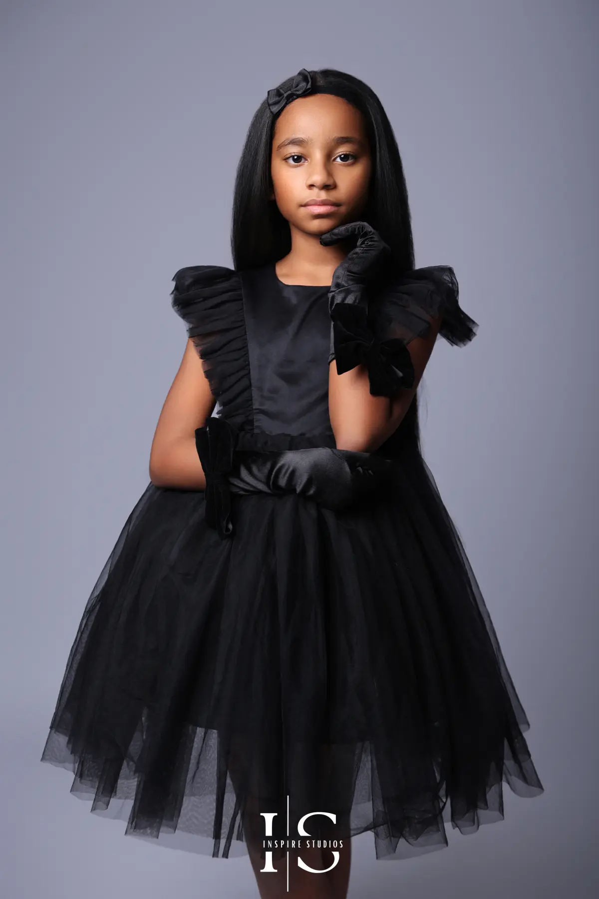 Professional children’s modelling portfolio photoshoot at an East London studio