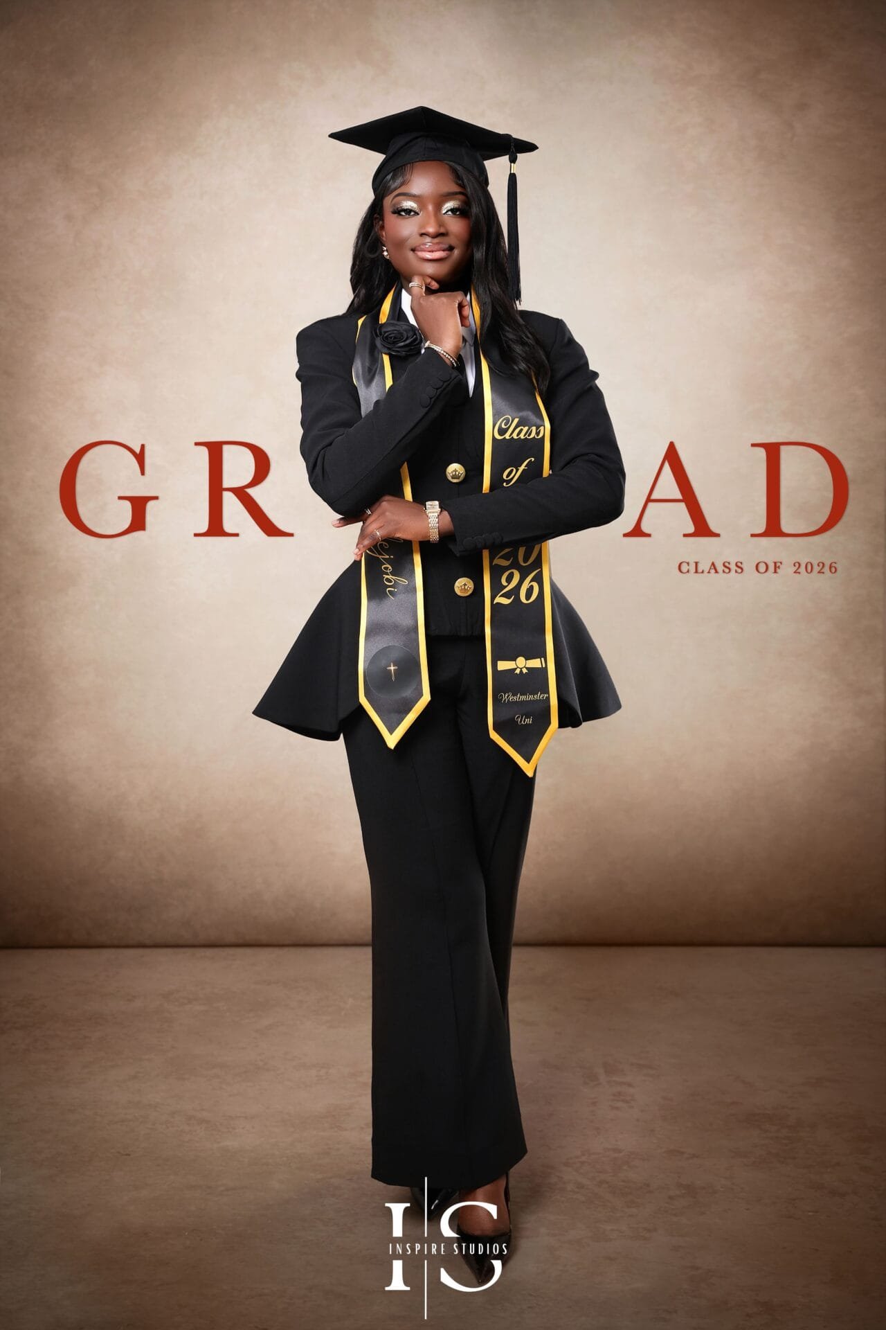 University graduation studio session in London 2026